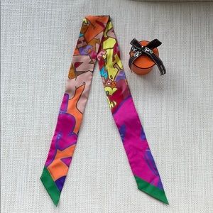 Hermès Twilly Grafiti Print